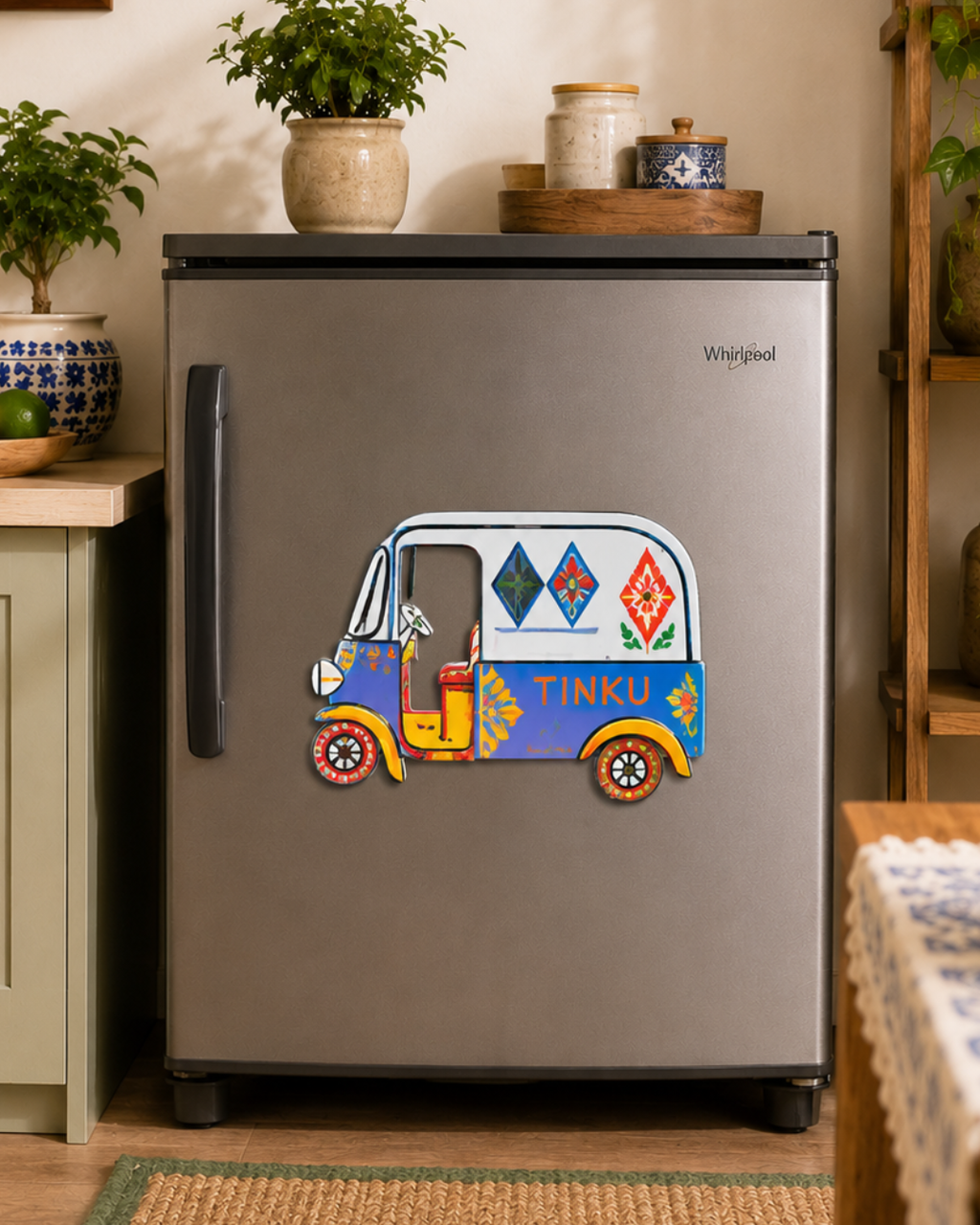 Mini Magnet Auto - White