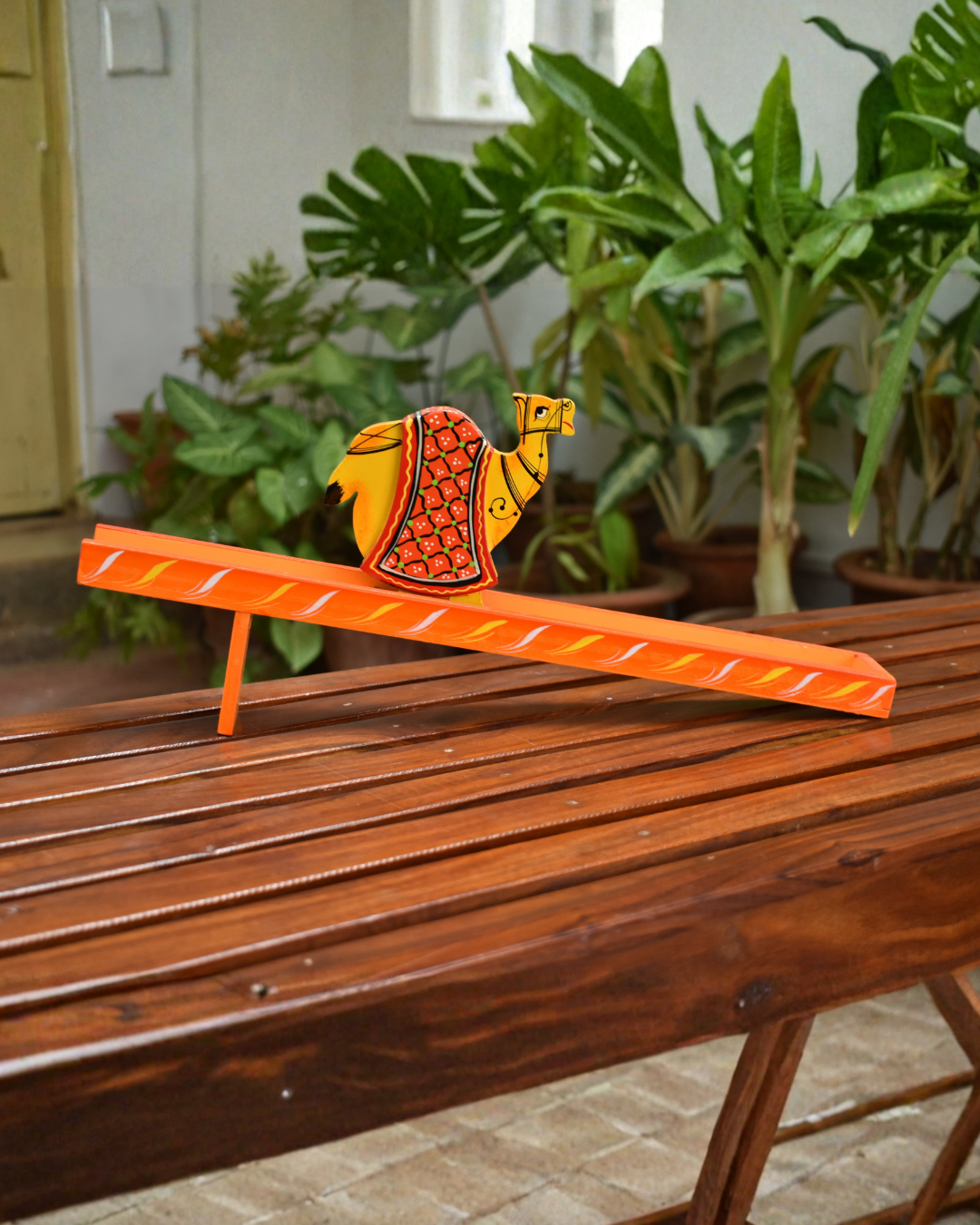 Walking Toy - Camel & base Orange