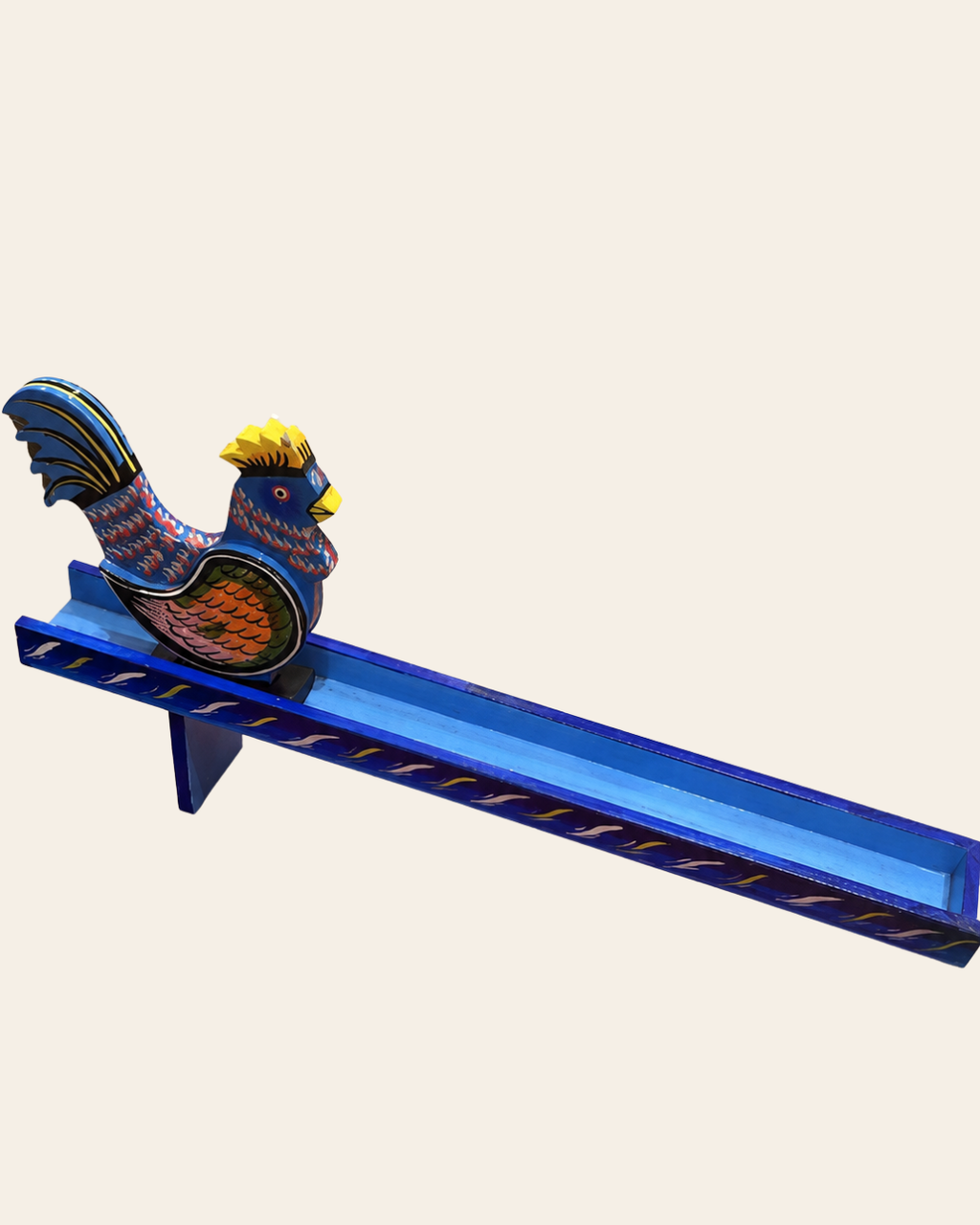 Walking Toy - Rooster & Base Blue
