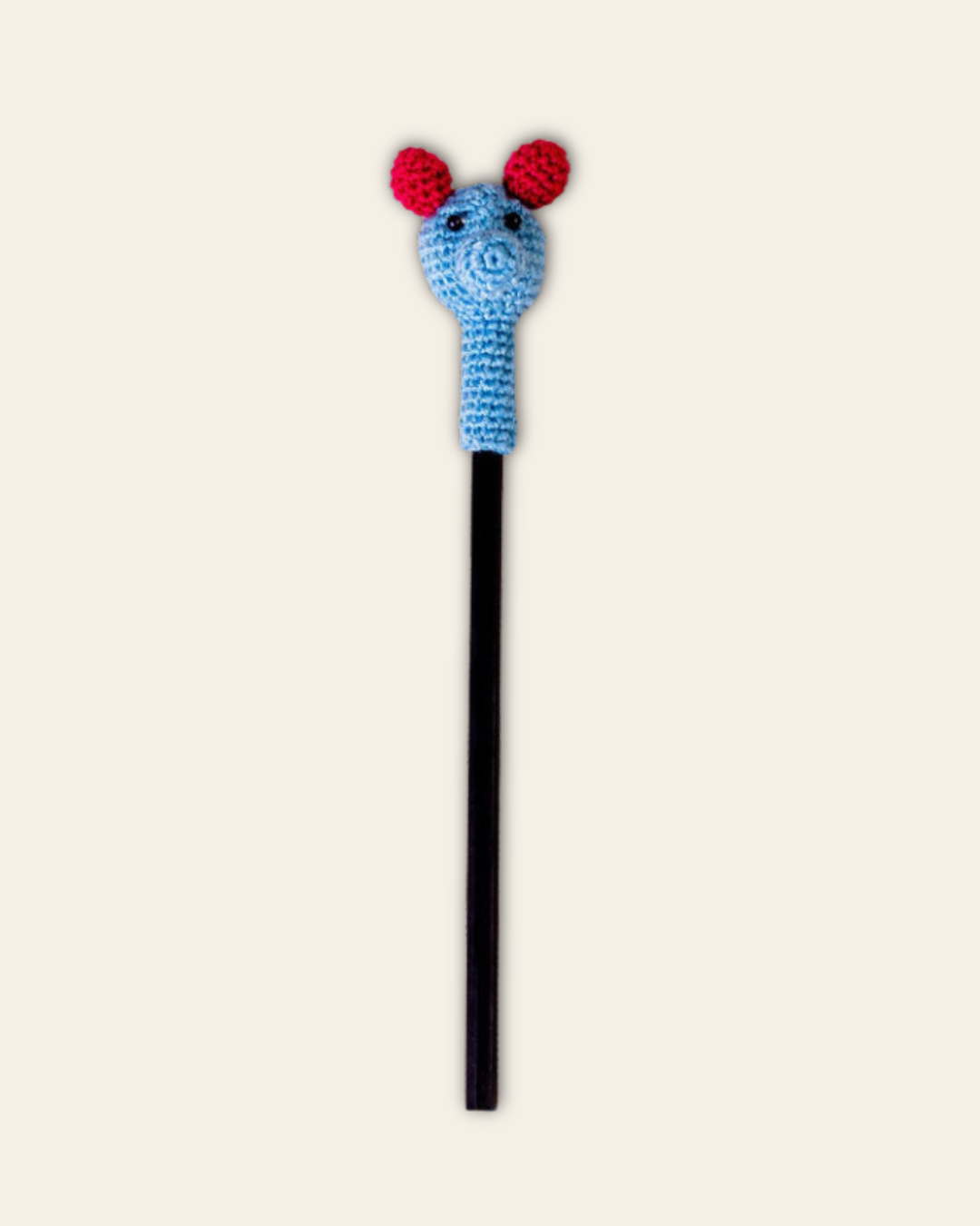 Crochet Pencil Top - Bear