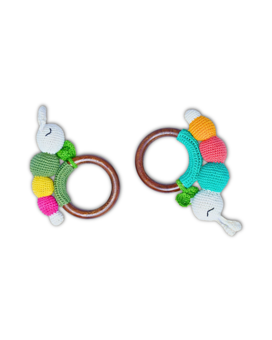 Crochet Caterpillar Rattle