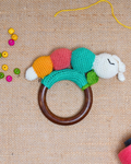 Crochet Caterpillar Rattle