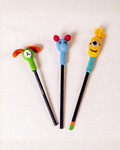 CROCHET PENCIL TOP - Minion