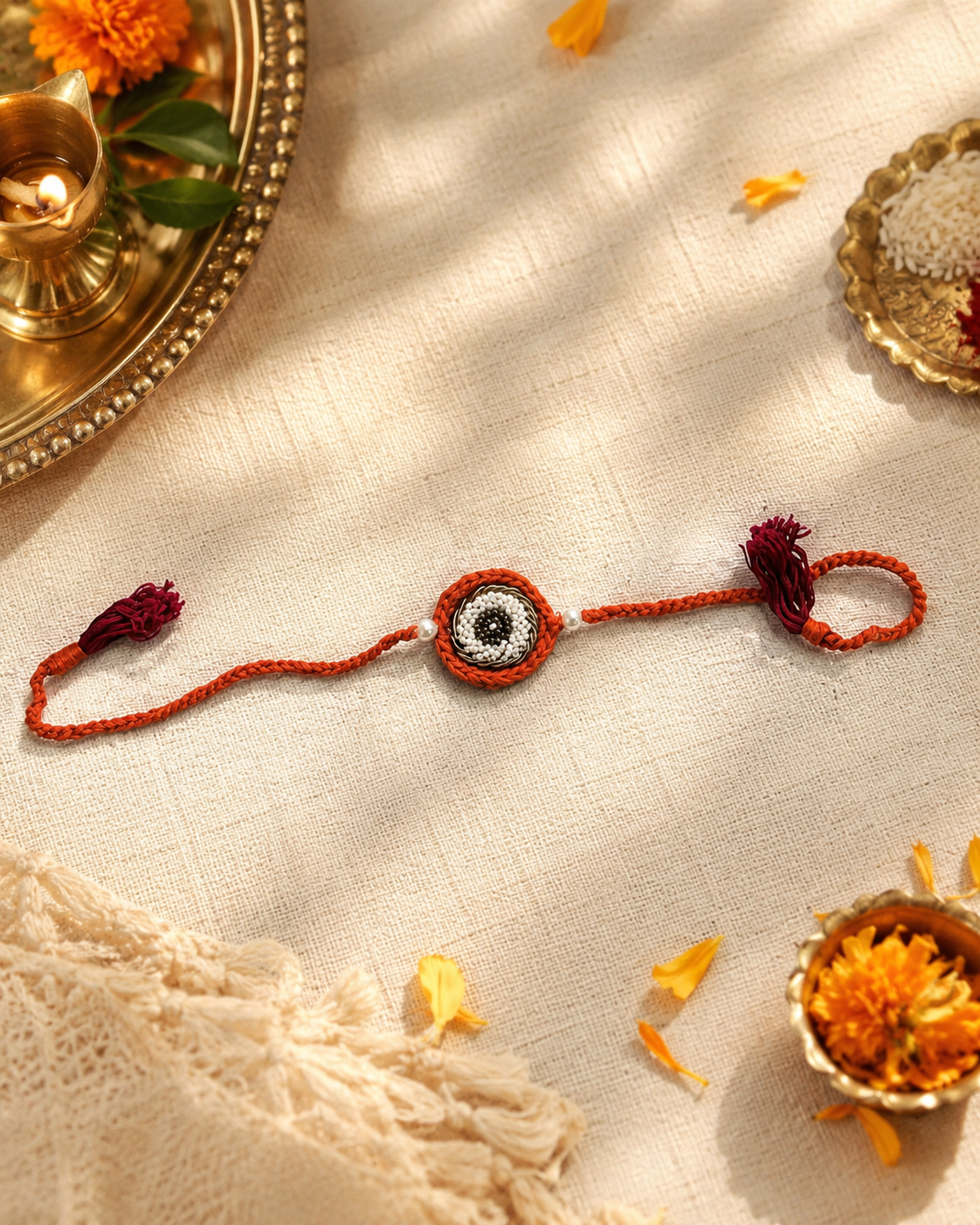 Pearl Rakhi