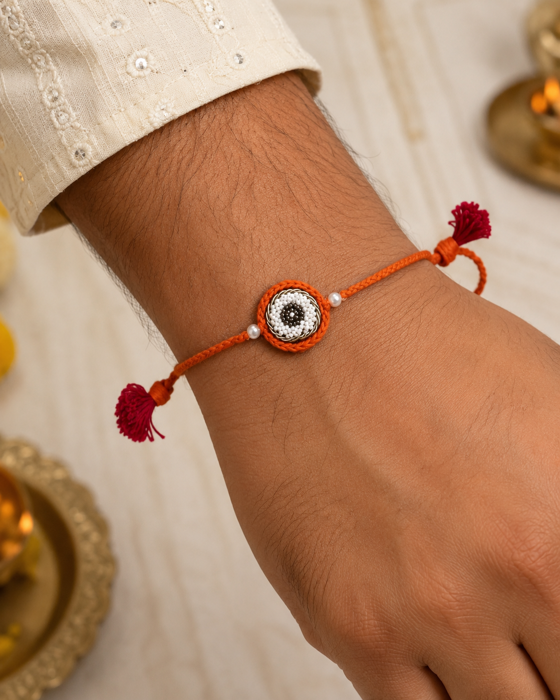 Pearl Rakhi