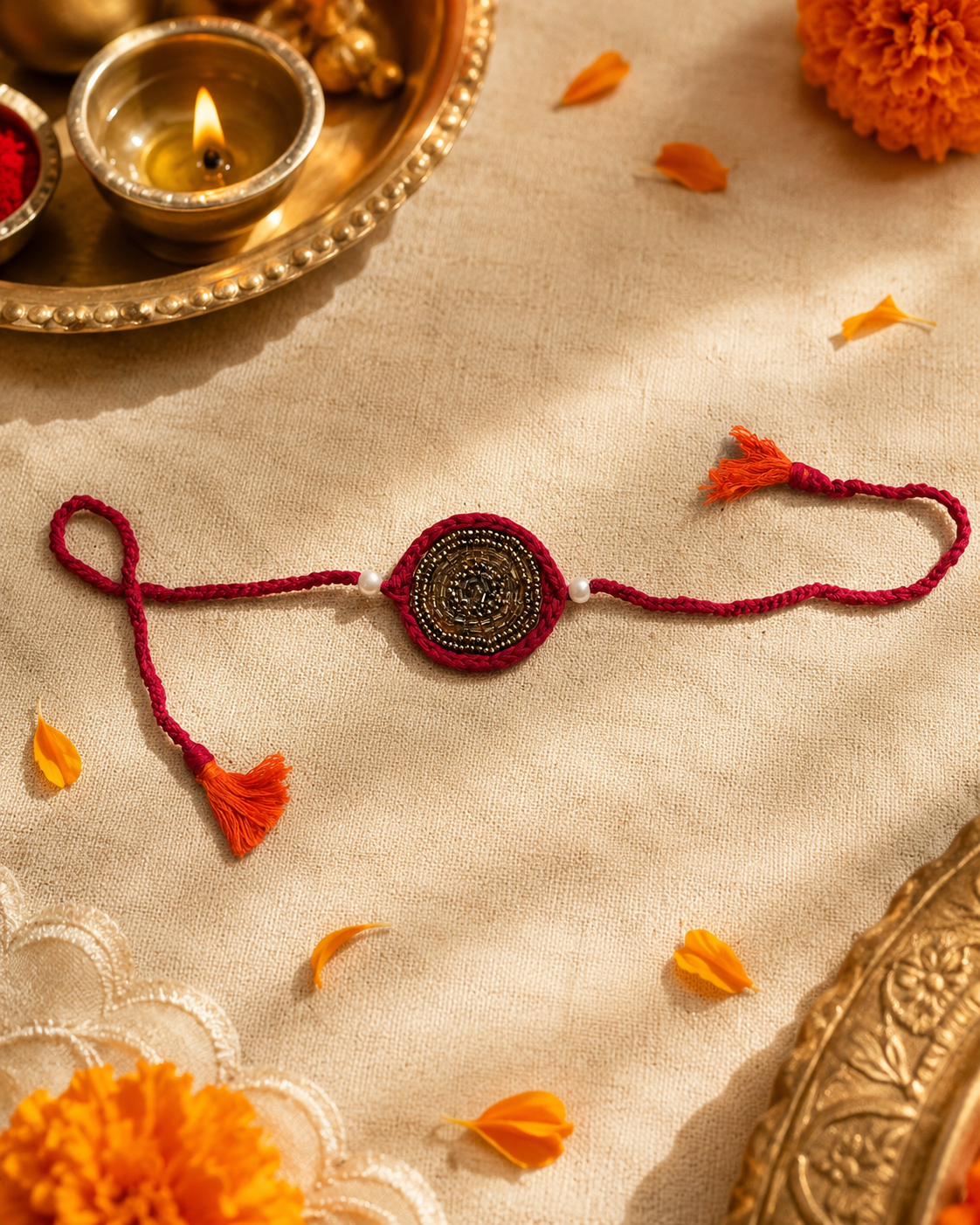 Zardozi Rakhi