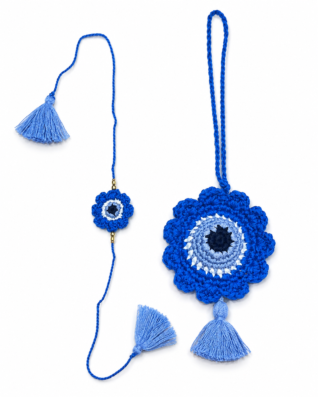 Evil Eye Rakhi & Bunting Combo