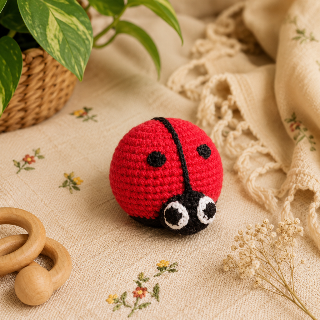 Crochet Rattle Large