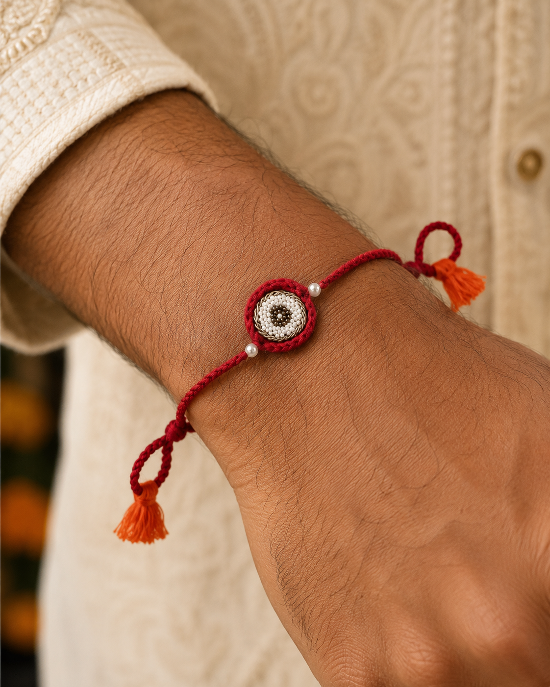 Pearl Rakhi