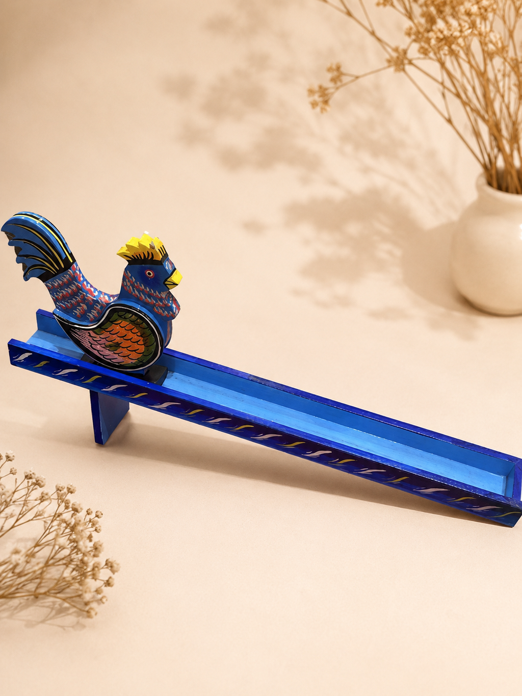 Walking Toy - Rooster & Base Blue