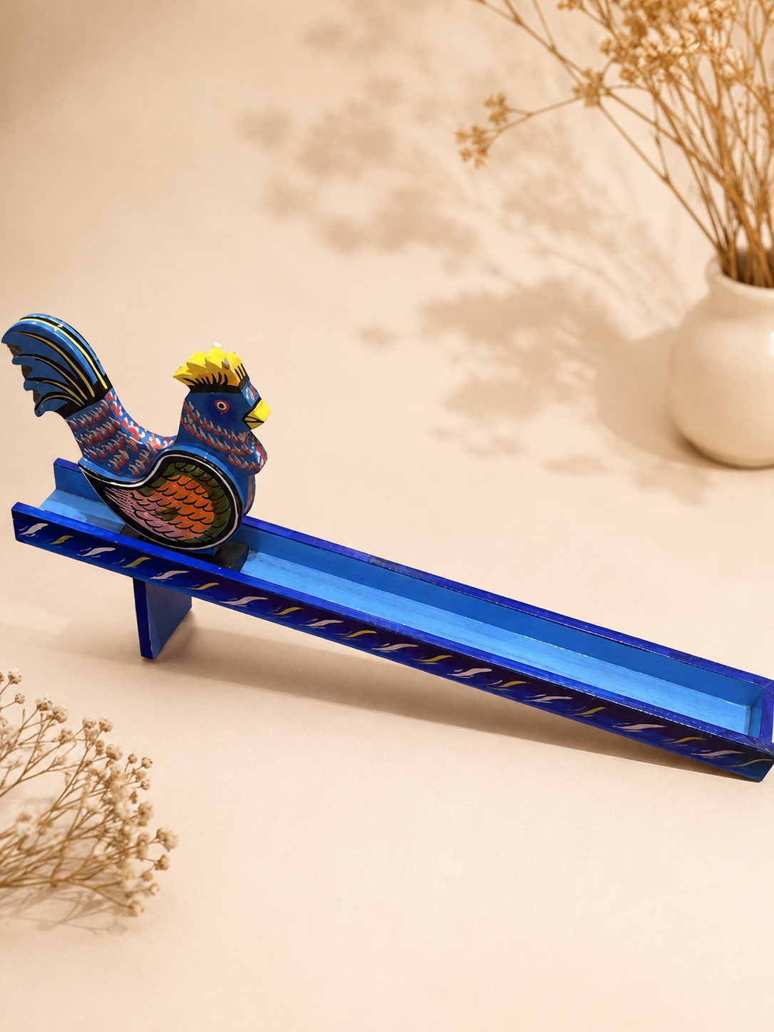 Walking Toy - Rooster & Base Blue
