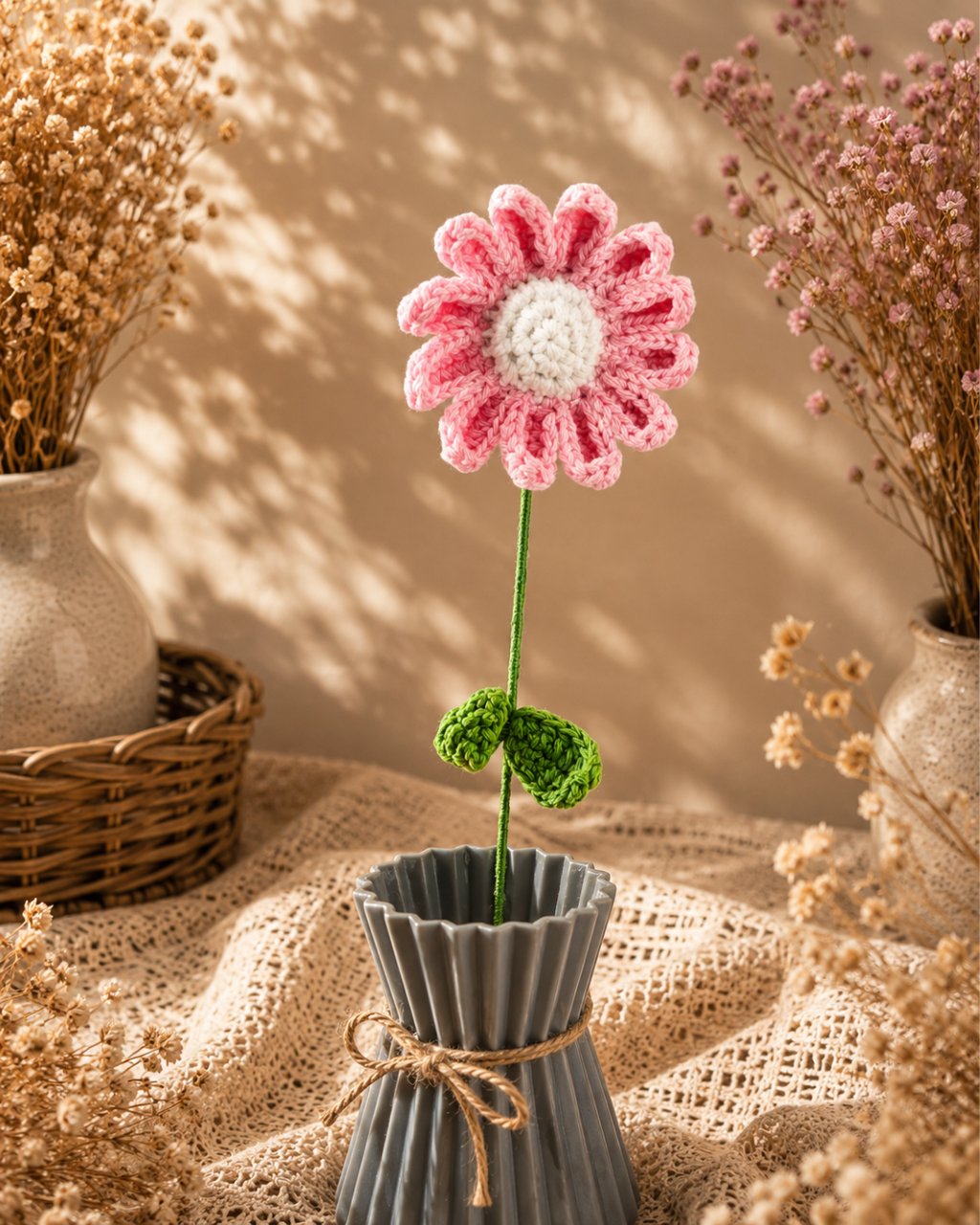 Daisy large Baby Pink