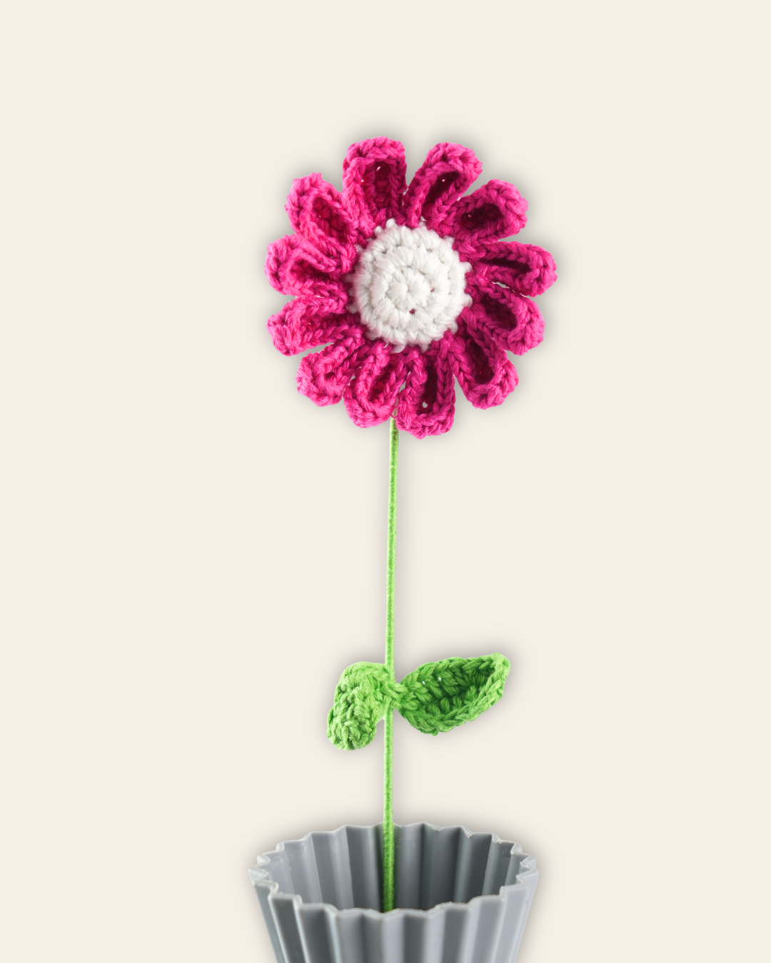 Daisy large Dark Pink