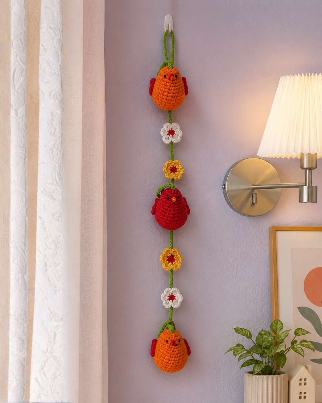 Crochet Bird Hanging