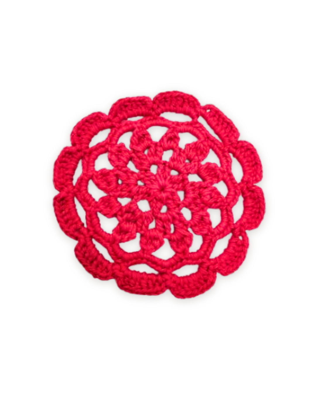 Crochet Mandala Coaster