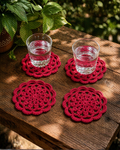 Crochet Mandala Coaster