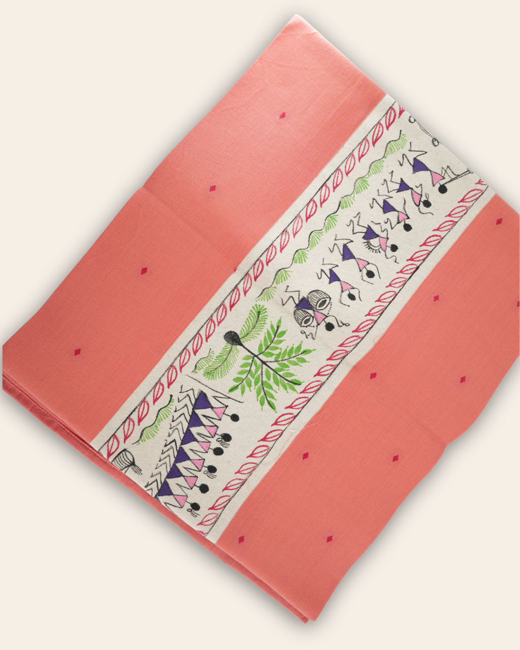 Warli Painting Table Runner