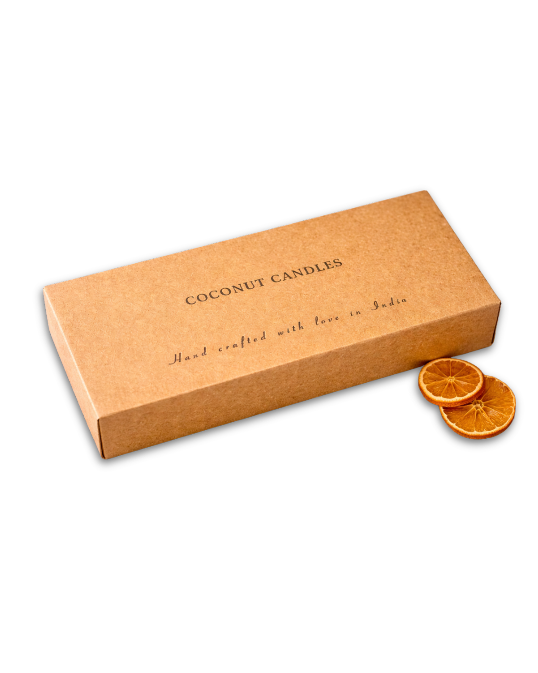 Thenga Eco-Friendly Scented Candles Gift Set - Box of 3 Candles | Spice, Rose & Orange Pepper Soy Wax Candles