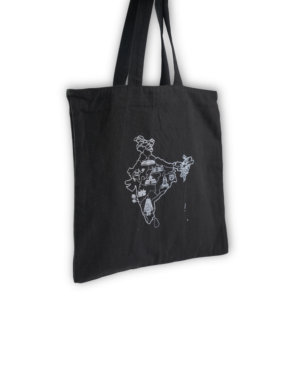 Warli Map Tote Bag